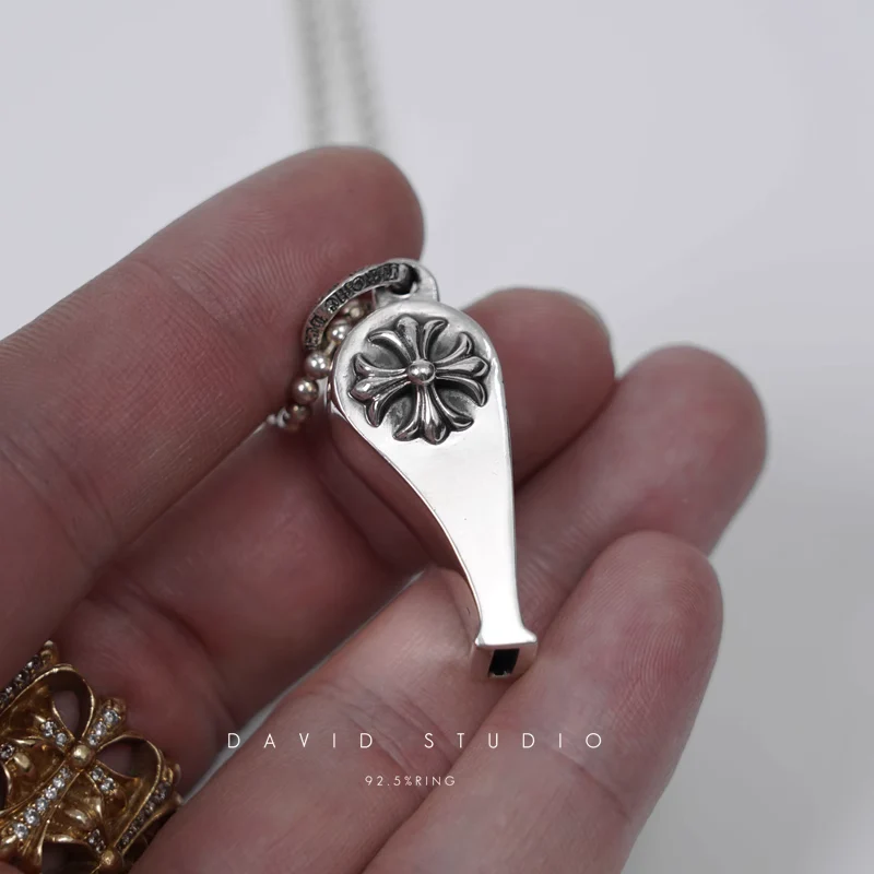 Chrome Hearts Cross Ring - Gothic 925 Sterling Silver Jewelry | David Studio