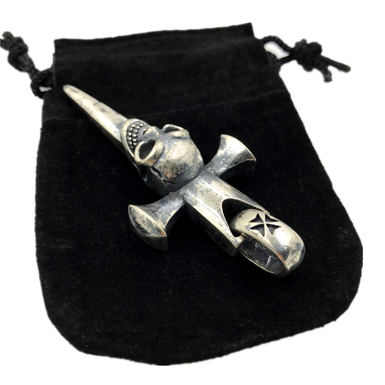 Chrome Hearts Cross Ring - Gothic 925 Sterling Silver Jewelry | David Studio