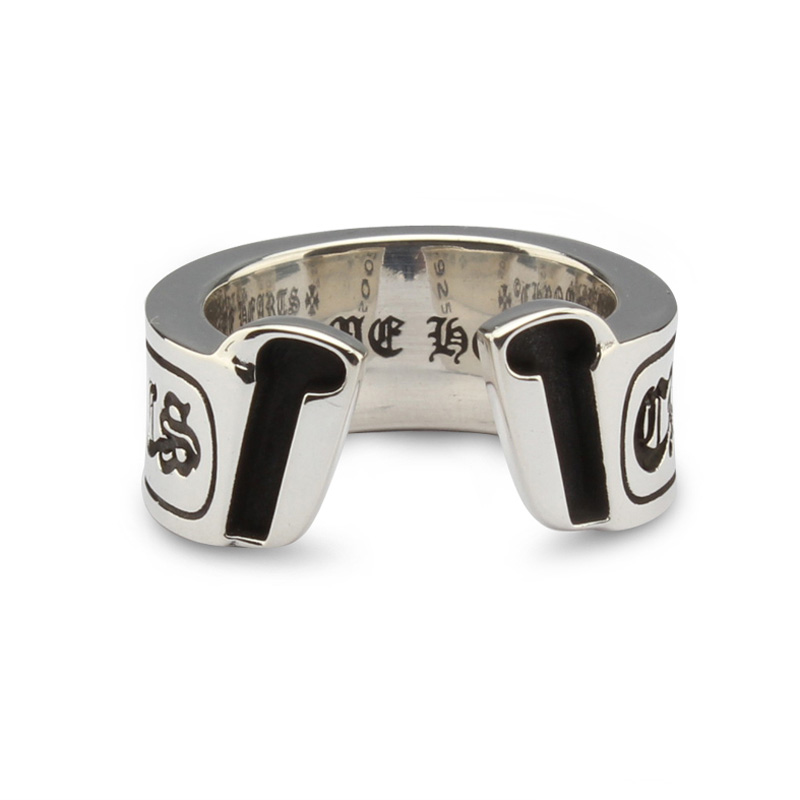 Chrome Hearts Cross Ring - Gothic 925 Sterling Silver Jewelry | David Studio