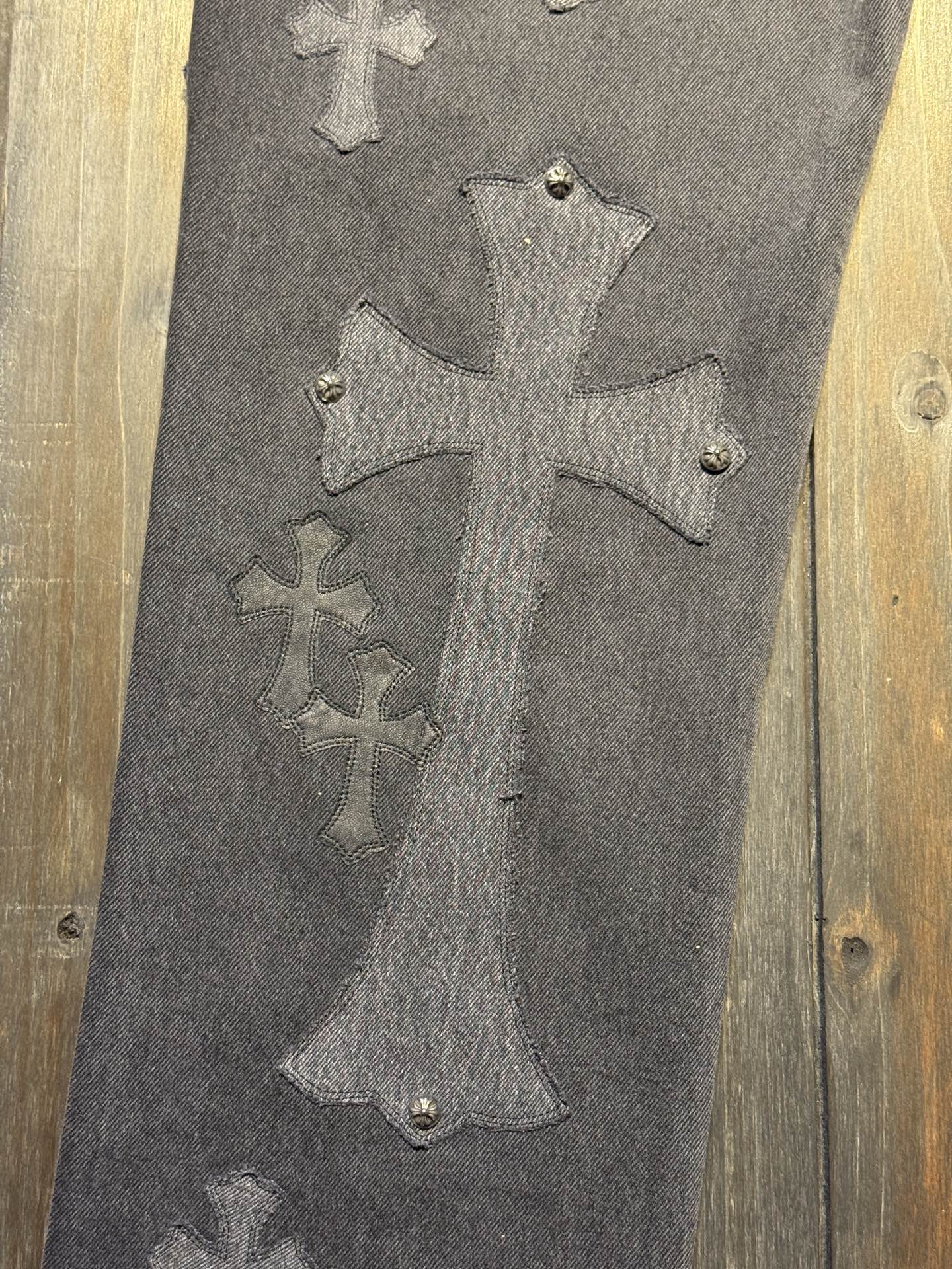 Chrome Hearts Cross Ring - Gothic 925 Sterling Silver Jewelry | David Studio