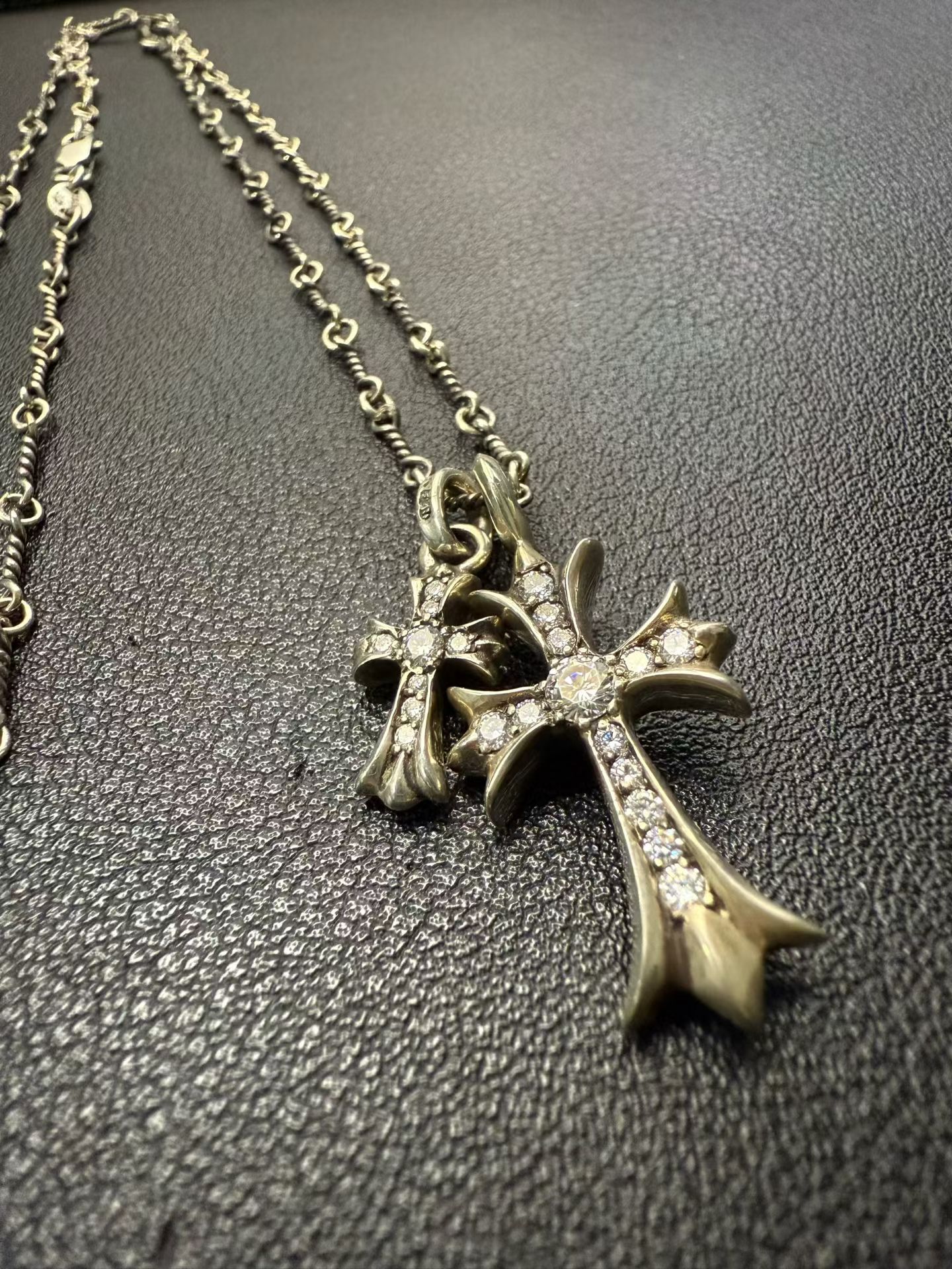 Chrome Hearts Cross Ring - Gothic 925 Sterling Silver Jewelry | David Studio