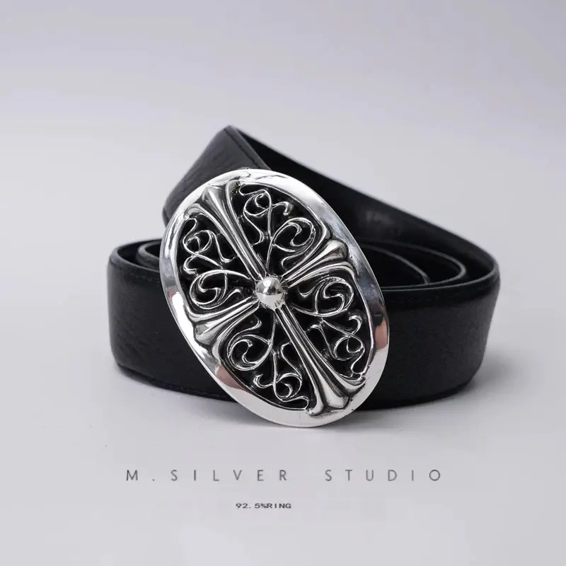 Chrome Hearts Cross Ring - Gothic 925 Sterling Silver Jewelry | David Studio