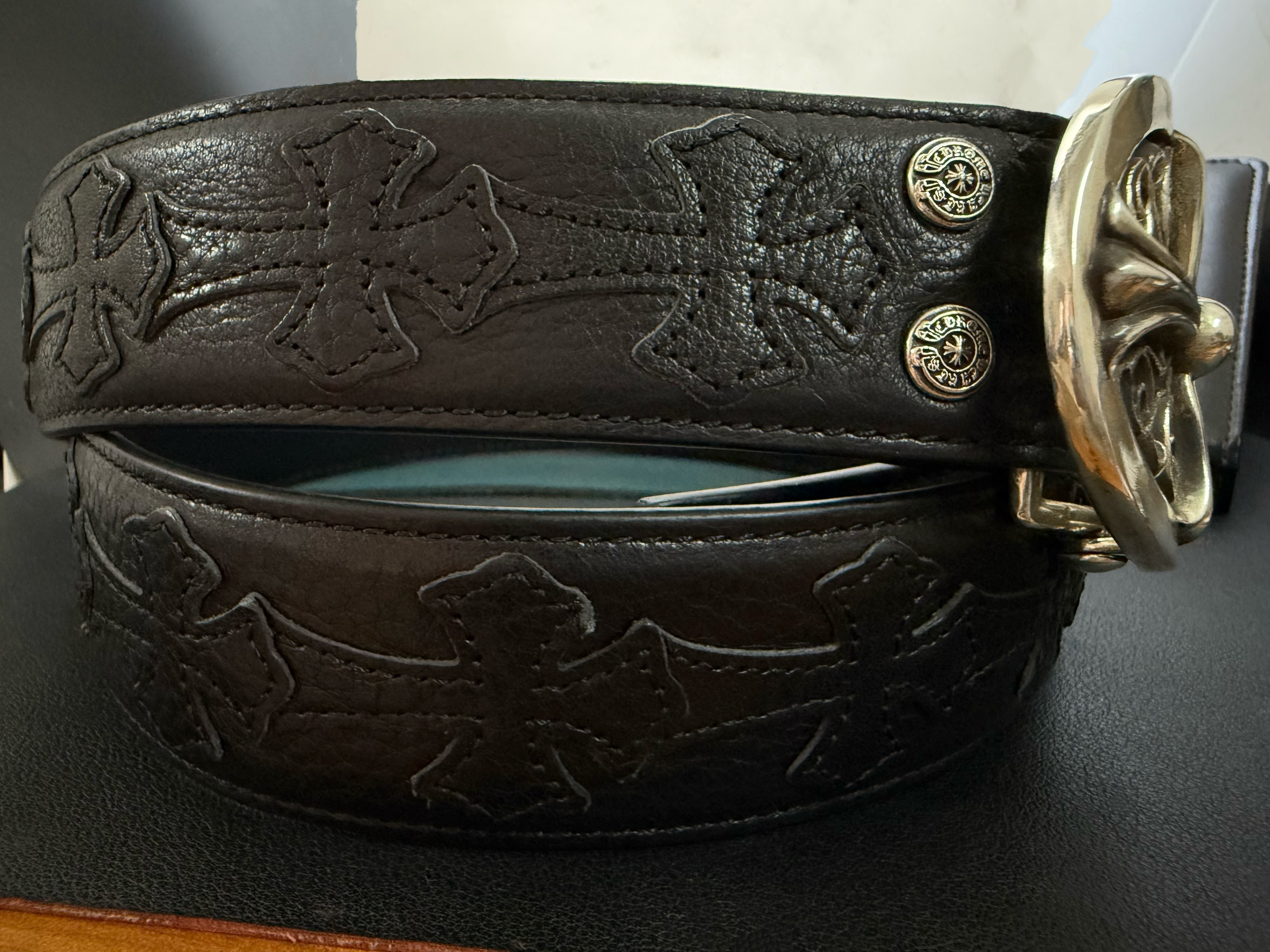 Chrome Hearts Cross Ring - Gothic 925 Sterling Silver Jewelry | David Studio