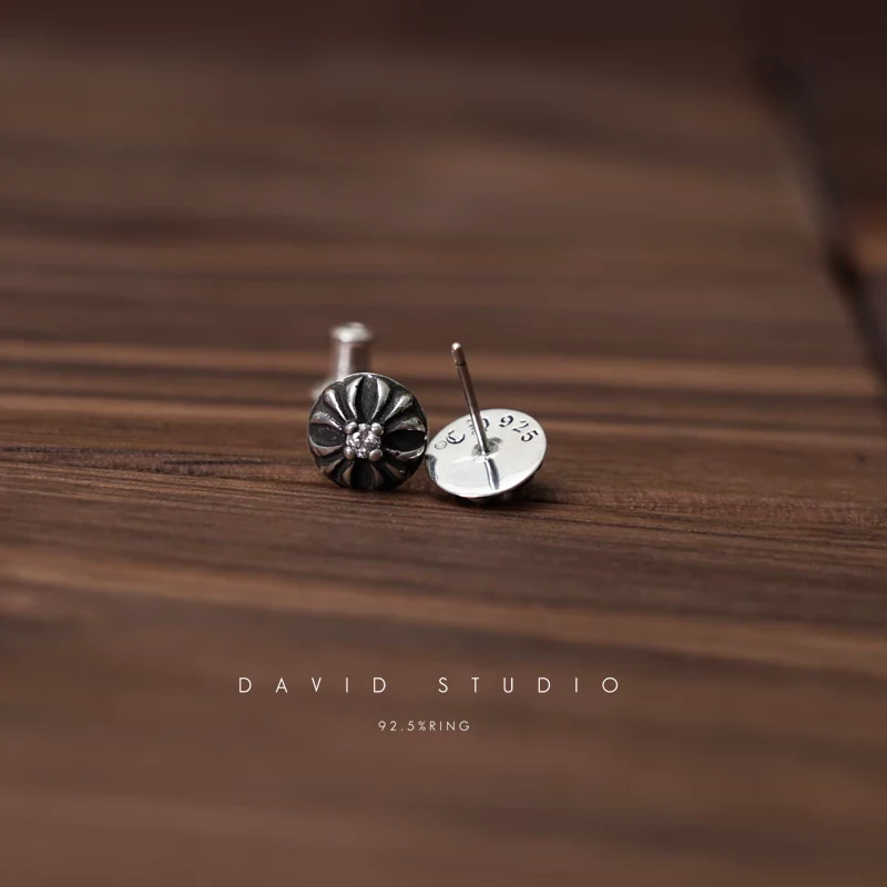 Chrome Hearts Cross Ring - Gothic 925 Sterling Silver Jewelry | David Studio