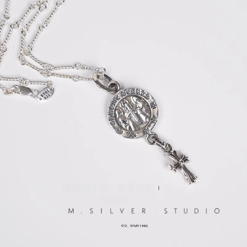 Chrome Hearts Cross Ring - Gothic 925 Sterling Silver Jewelry | David Studio