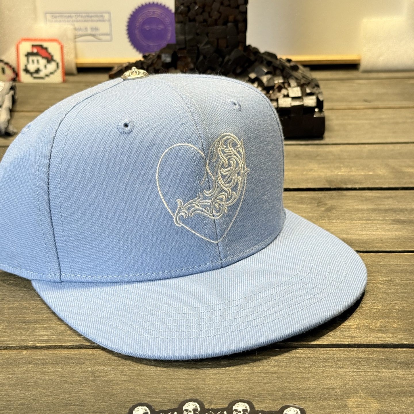 Chrome Hearts Cross Ring - Gothic 925 Sterling Silver Jewelry | David Studio