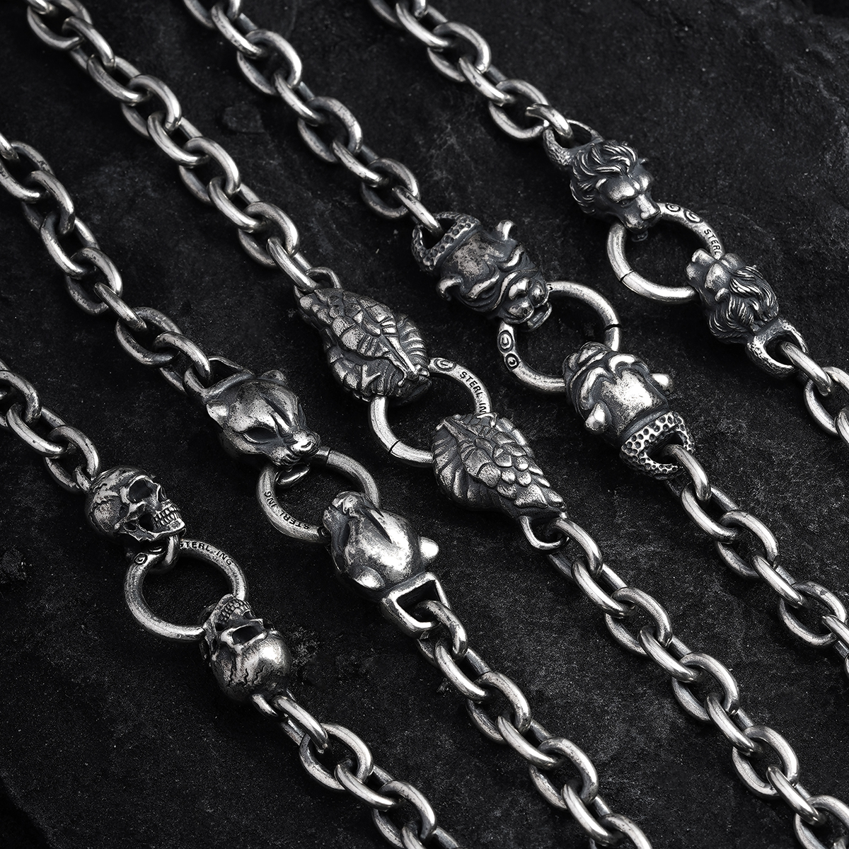 Chrome Hearts Cross Ring - Gothic 925 Sterling Silver Jewelry | David Studio