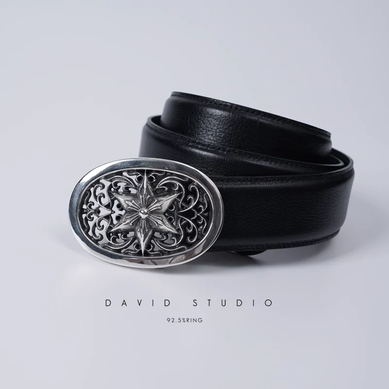 Chrome Hearts Cross Ring - Gothic 925 Sterling Silver Jewelry | David Studio