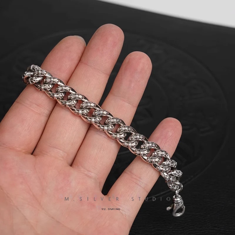 Chrome Hearts Cross Ring - Gothic 925 Sterling Silver Jewelry | David Studio