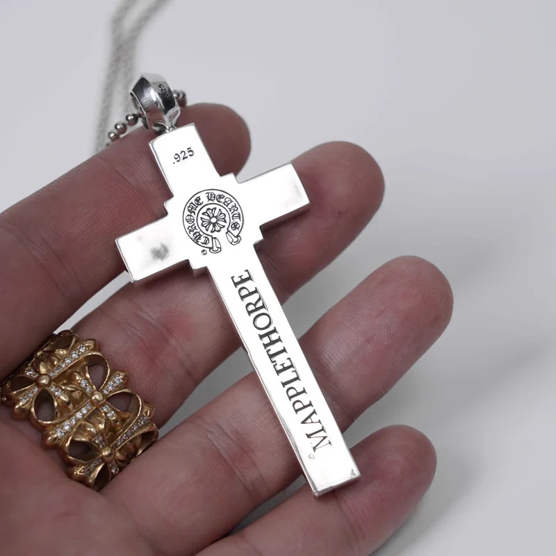 Chrome Hearts Cross Ring - Gothic 925 Sterling Silver Jewelry | David Studio