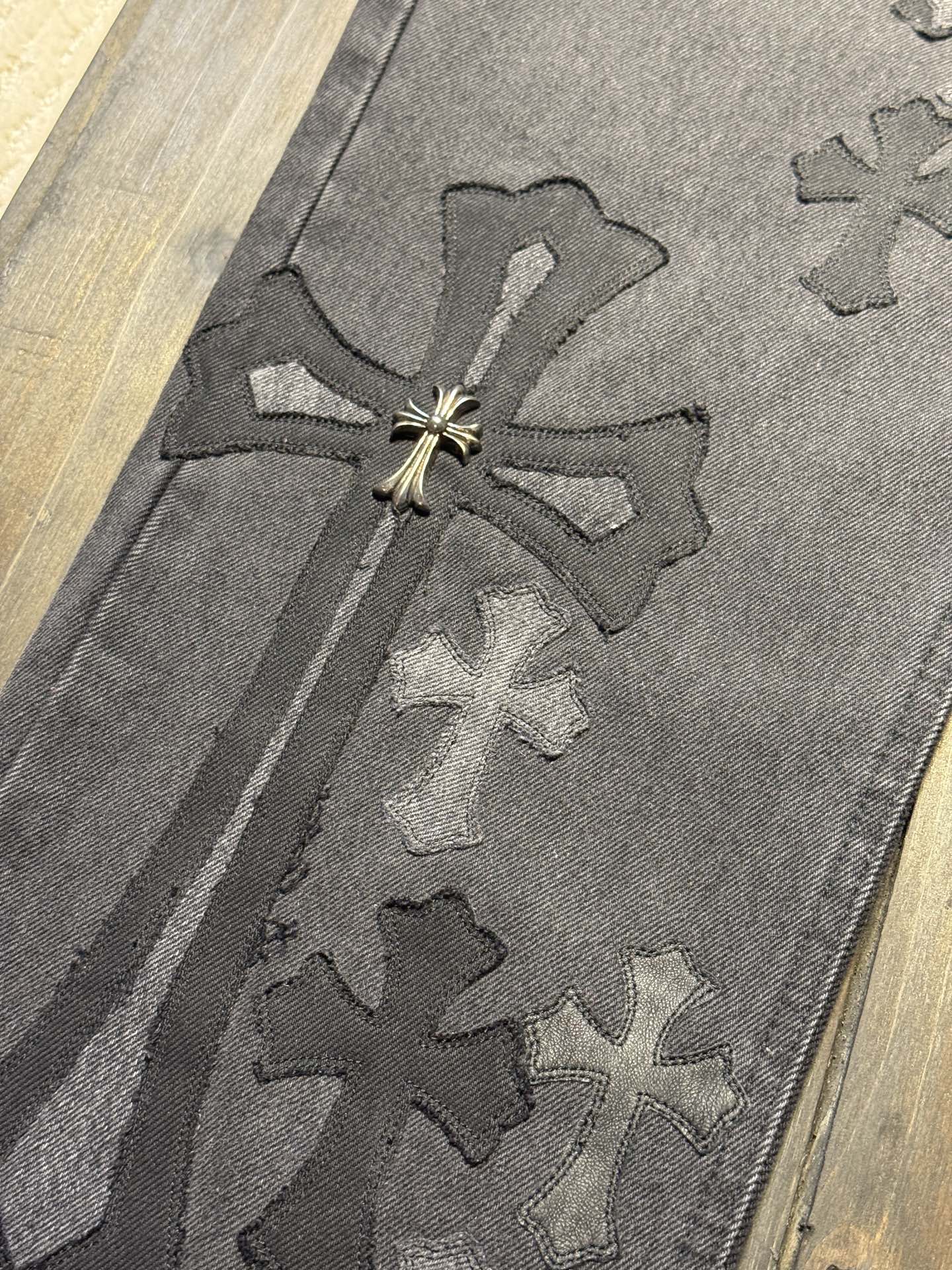 Chrome Hearts Cross Ring - Gothic 925 Sterling Silver Jewelry | David Studio