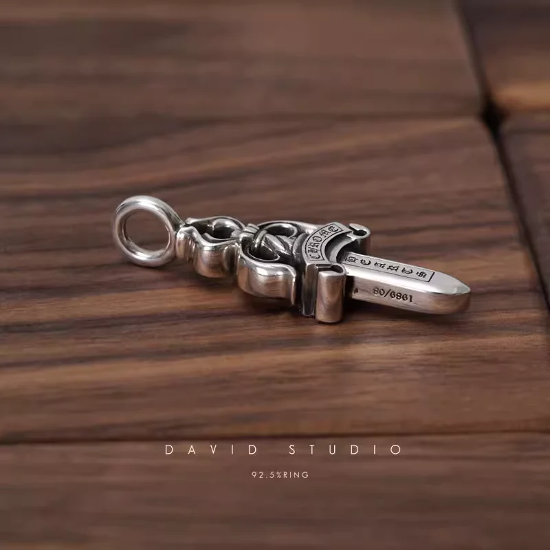 Chrome Hearts Cross Ring - Gothic 925 Sterling Silver Jewelry | David Studio