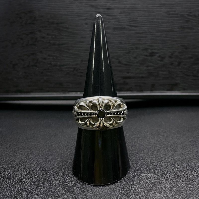 Chrome Hearts Cross Ring - Gothic 925 Sterling Silver Jewelry | David Studio