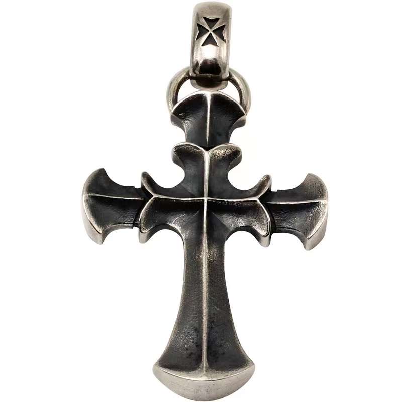 Chrome Hearts Cross Ring - Gothic 925 Sterling Silver Jewelry | David Studio