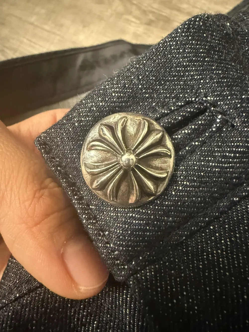 Chrome Hearts Cross Ring - Gothic 925 Sterling Silver Jewelry | David Studio