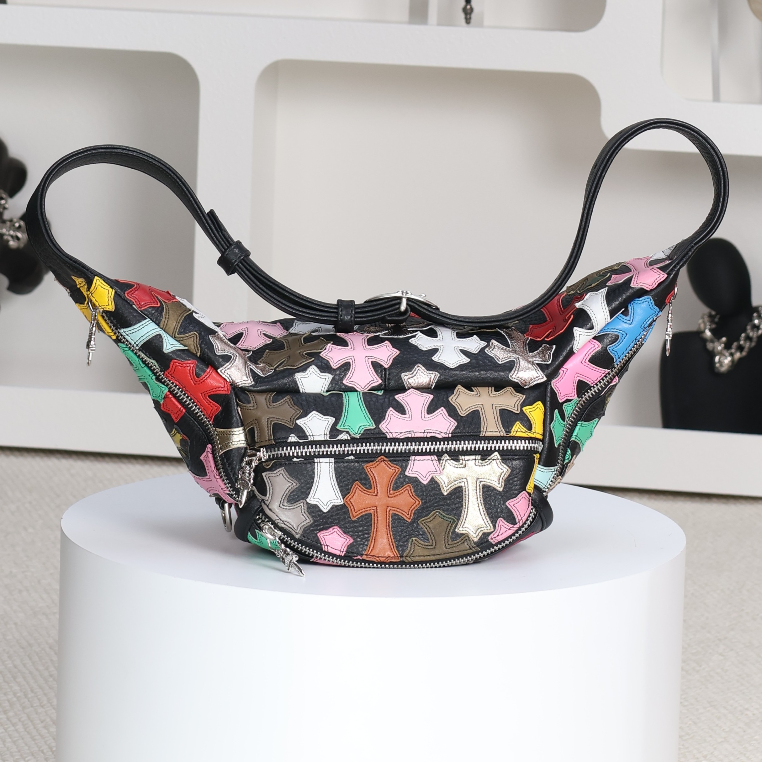 Chrome Hearts Cross Ring - Gothic 925 Sterling Silver Jewelry | David Studio