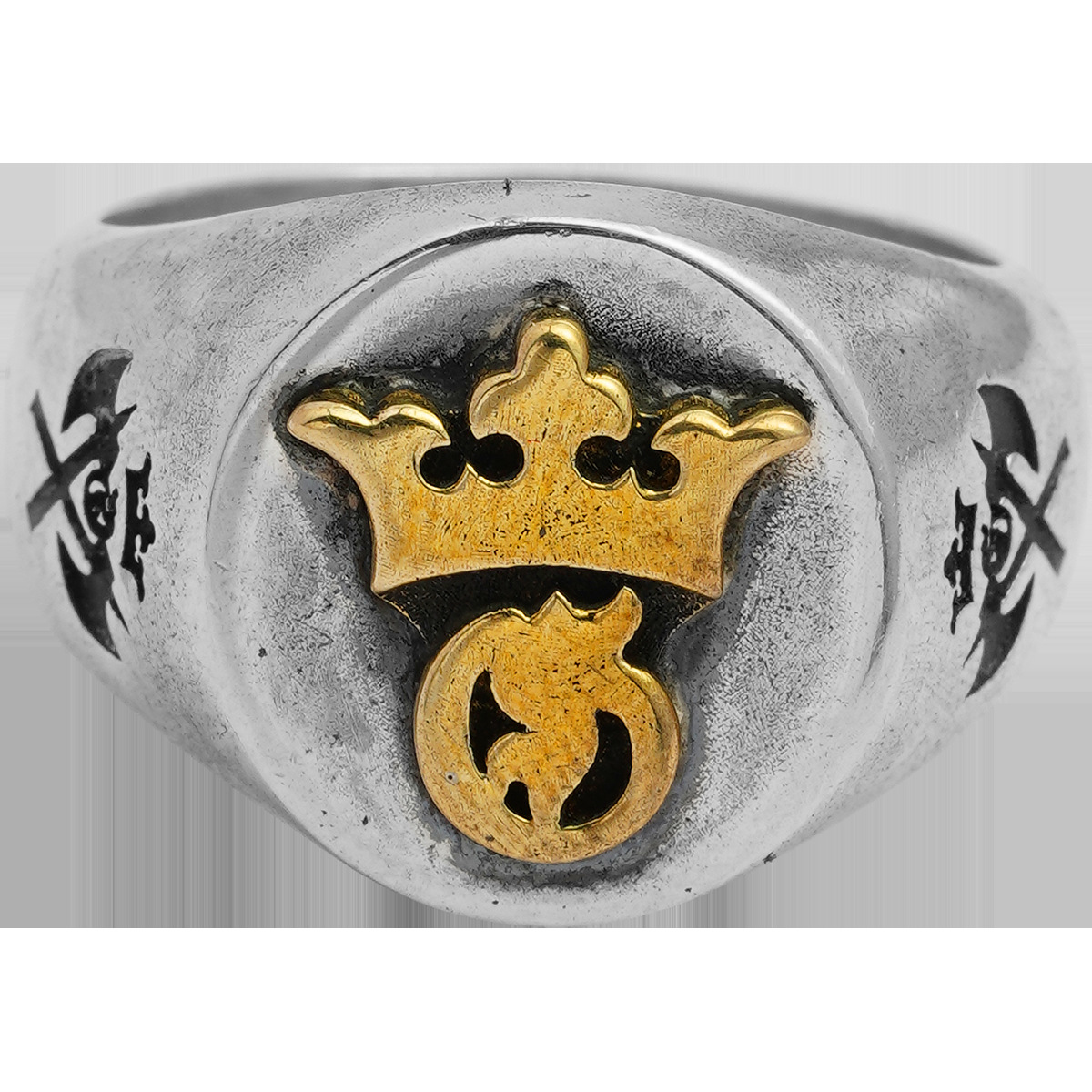 Chrome Hearts Cross Ring - Gothic 925 Sterling Silver Jewelry | David Studio