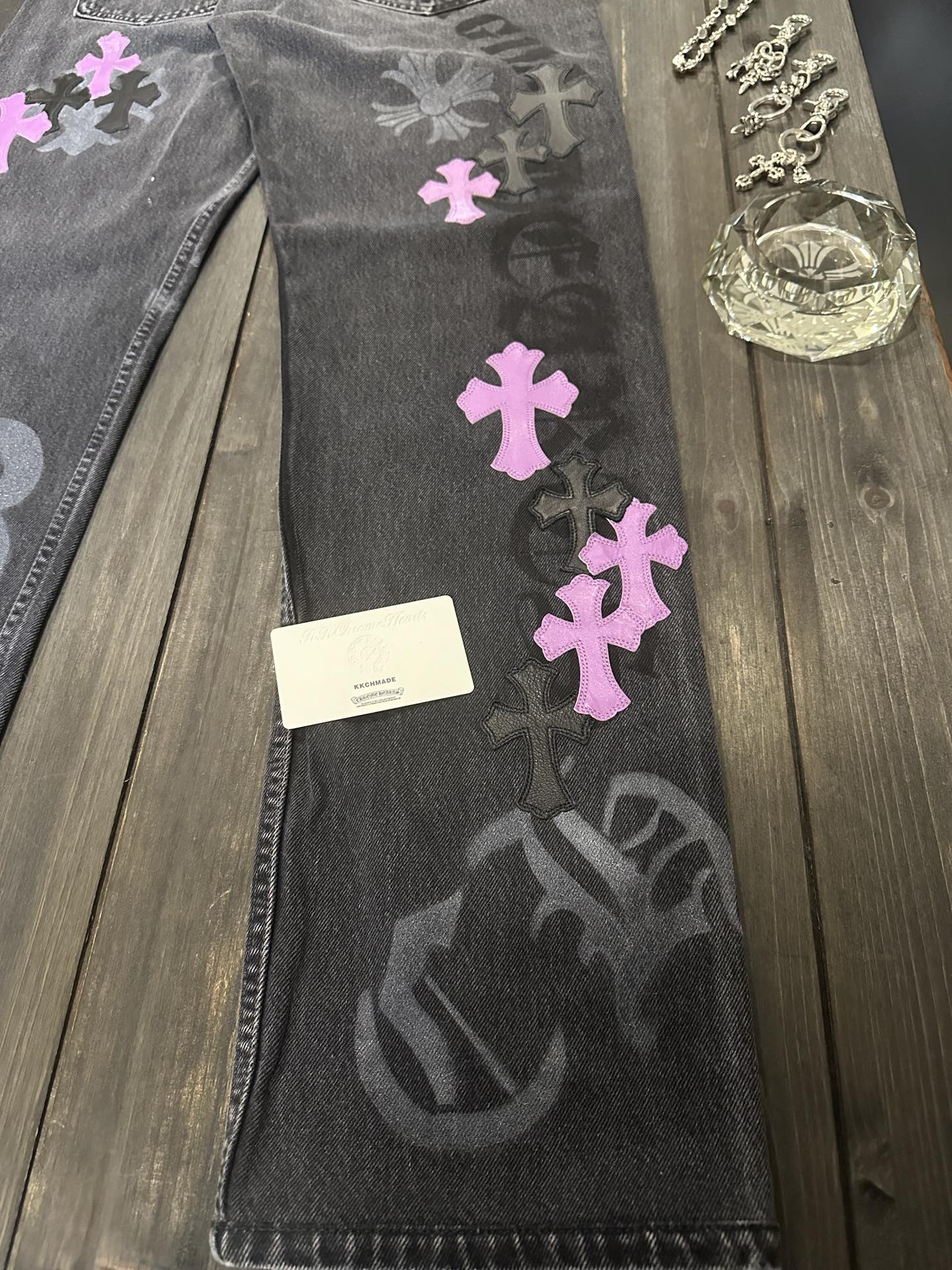 Chrome Hearts Cross Ring - Gothic 925 Sterling Silver Jewelry | David Studio