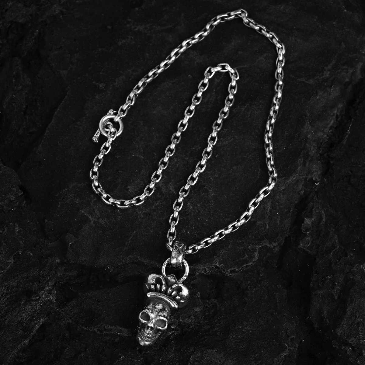 Chrome Hearts Cross Ring - Gothic 925 Sterling Silver Jewelry | David Studio