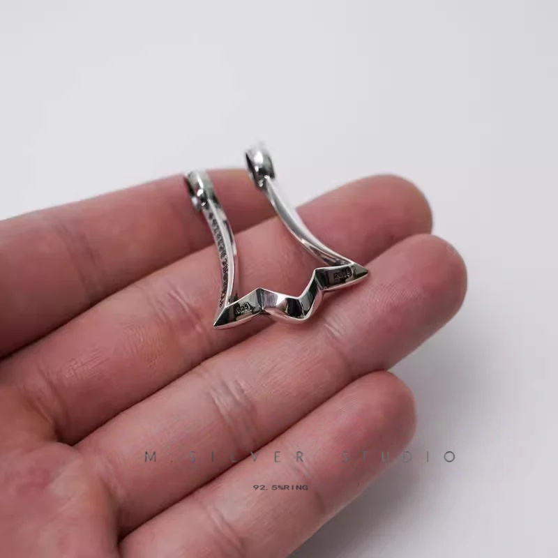 Chrome Hearts Cross Ring - Gothic 925 Sterling Silver Jewelry | David Studio