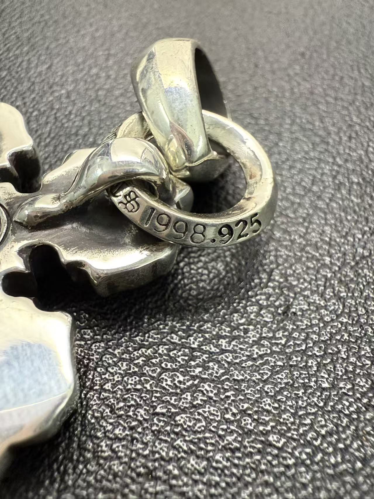 Chrome Hearts Cross Ring - Gothic 925 Sterling Silver Jewelry | David Studio