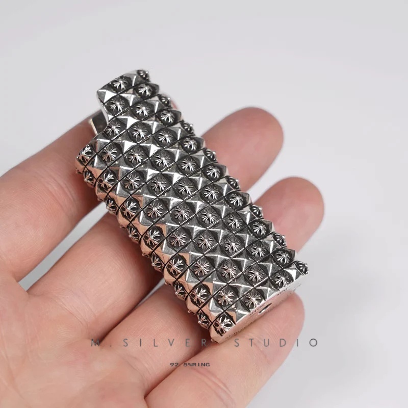 Chrome Hearts Cross Ring - Gothic 925 Sterling Silver Jewelry | David Studio