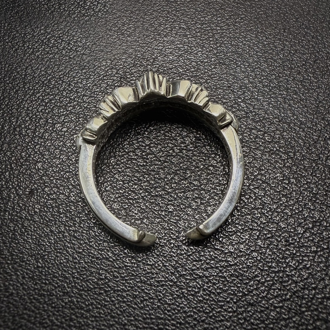 Chrome Hearts Cross Ring - Gothic 925 Sterling Silver Jewelry | David Studio