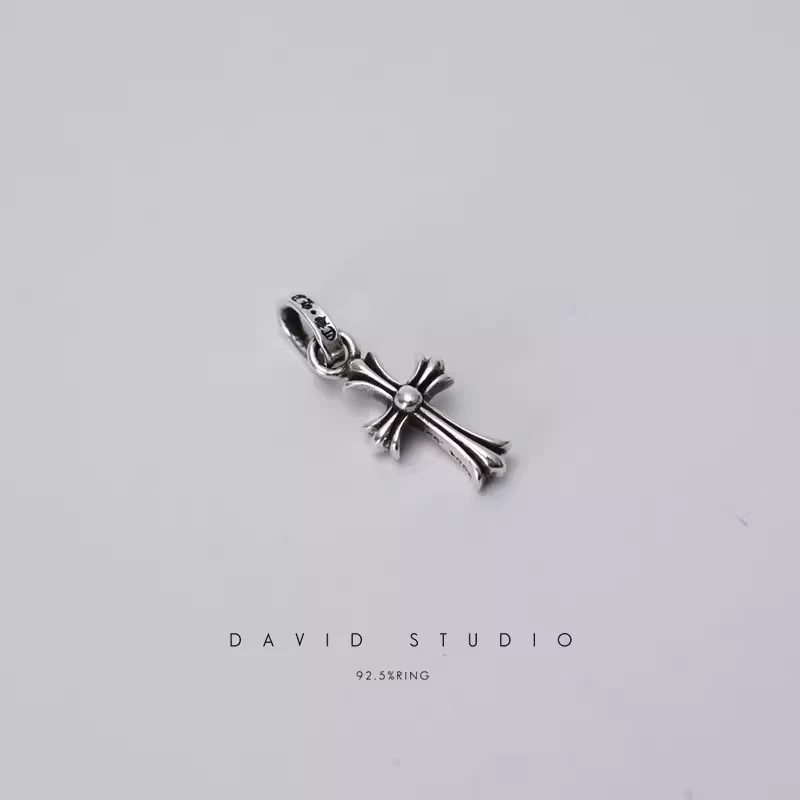 Chrome Hearts Cross Ring - Gothic 925 Sterling Silver Jewelry | David Studio