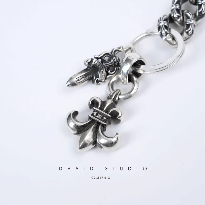 Chrome Hearts Cross Ring - Gothic 925 Sterling Silver Jewelry | David Studio