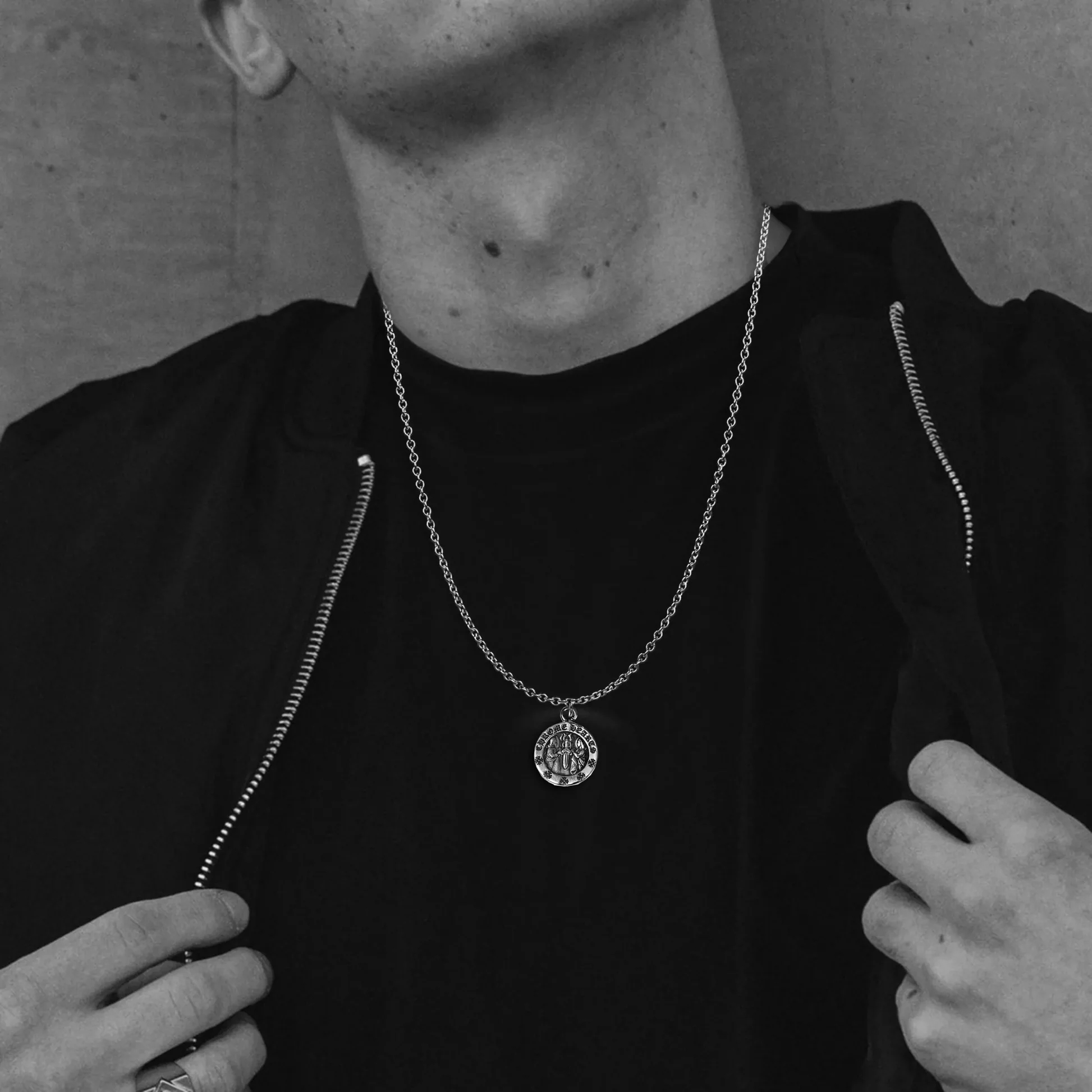 Chrome Hearts Cross Ring - Gothic 925 Sterling Silver Jewelry | David Studio