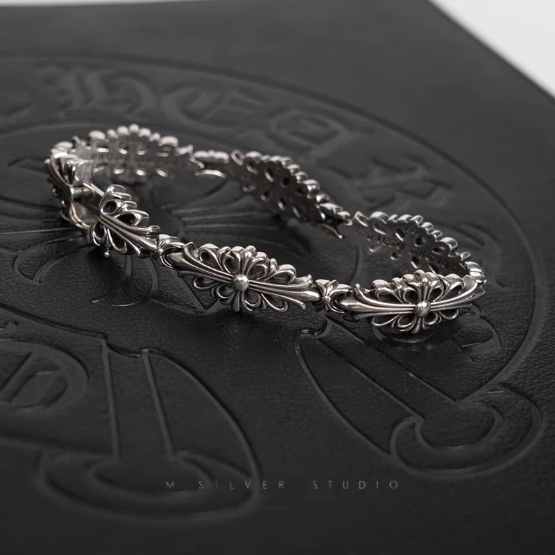 Chrome Hearts Cross Ring - Gothic 925 Sterling Silver Jewelry | David Studio