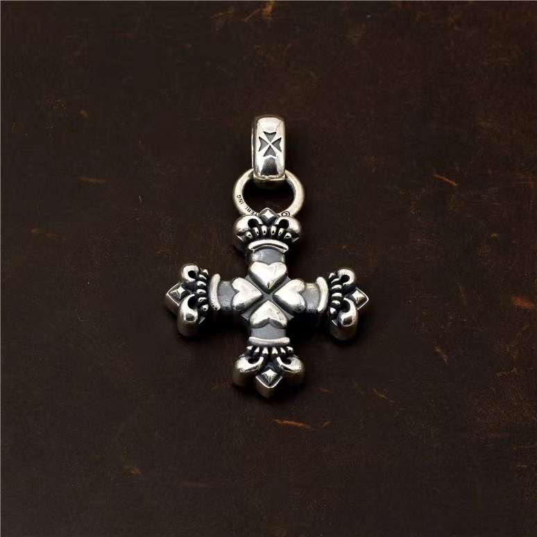 Chrome Hearts Cross Ring - Gothic 925 Sterling Silver Jewelry | David Studio
