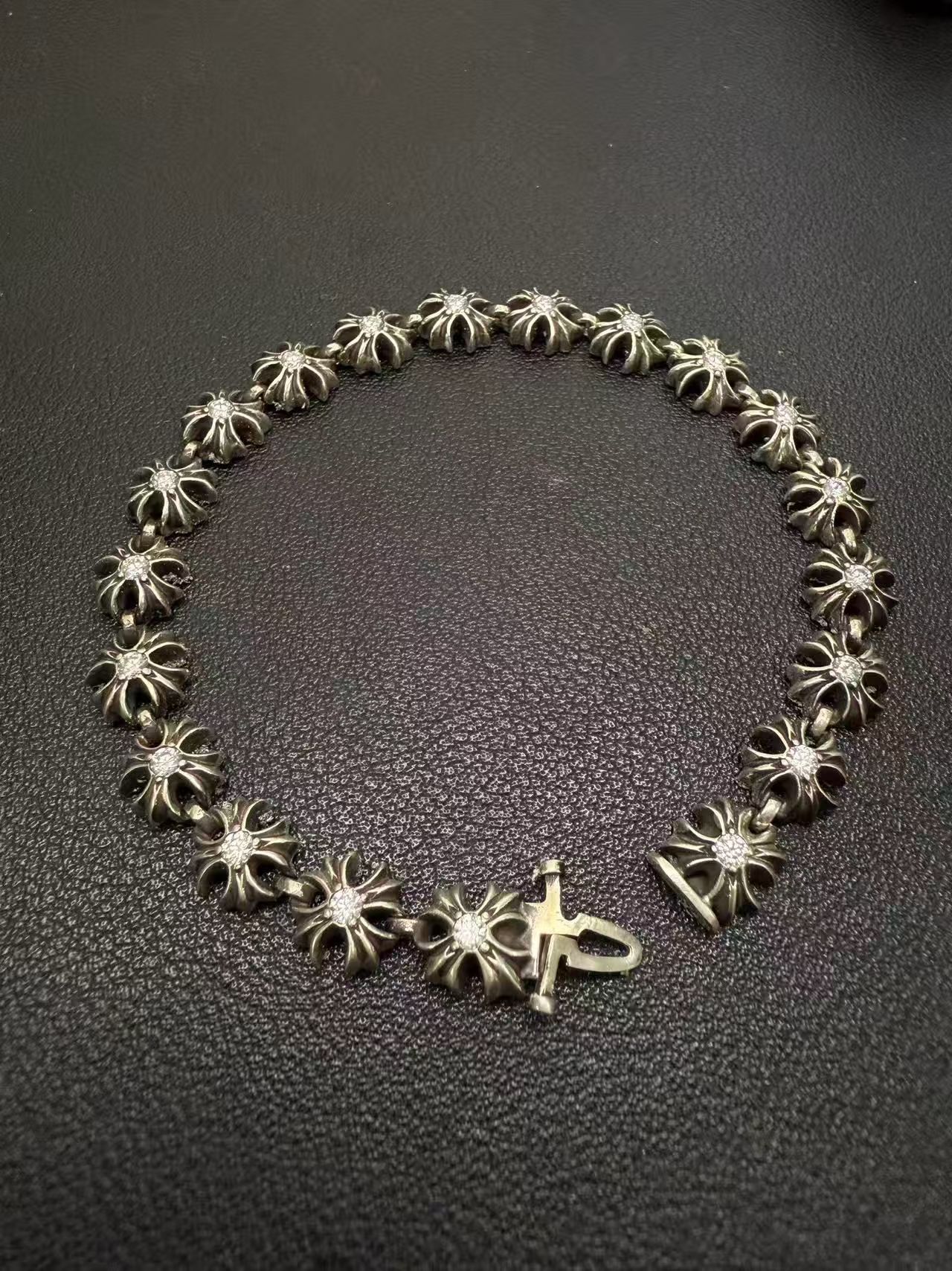 Chrome Hearts Cross Ring - Gothic 925 Sterling Silver Jewelry | David Studio