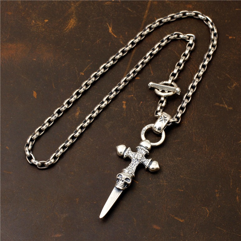 Chrome Hearts Cross Ring - Gothic 925 Sterling Silver Jewelry | David Studio