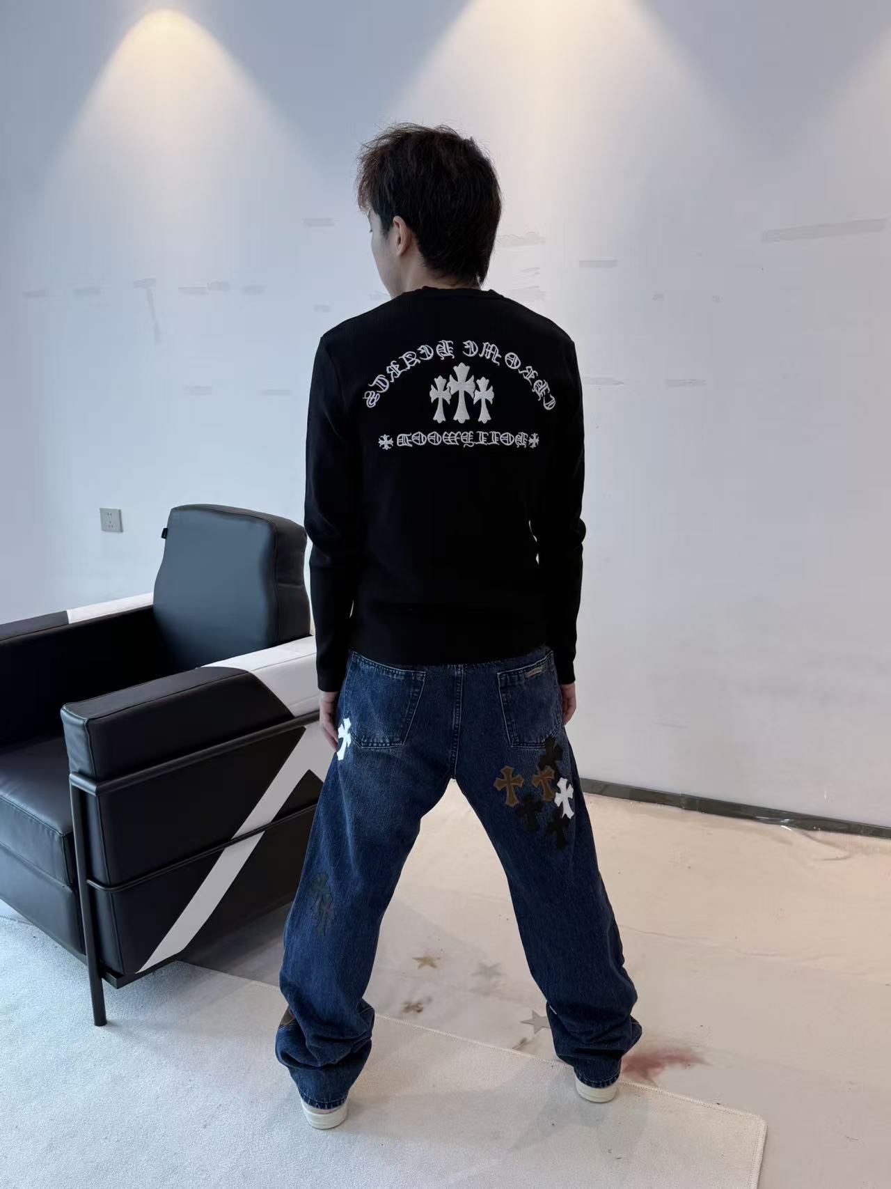 Chrome Hearts Cross Ring - Gothic 925 Sterling Silver Jewelry | David Studio