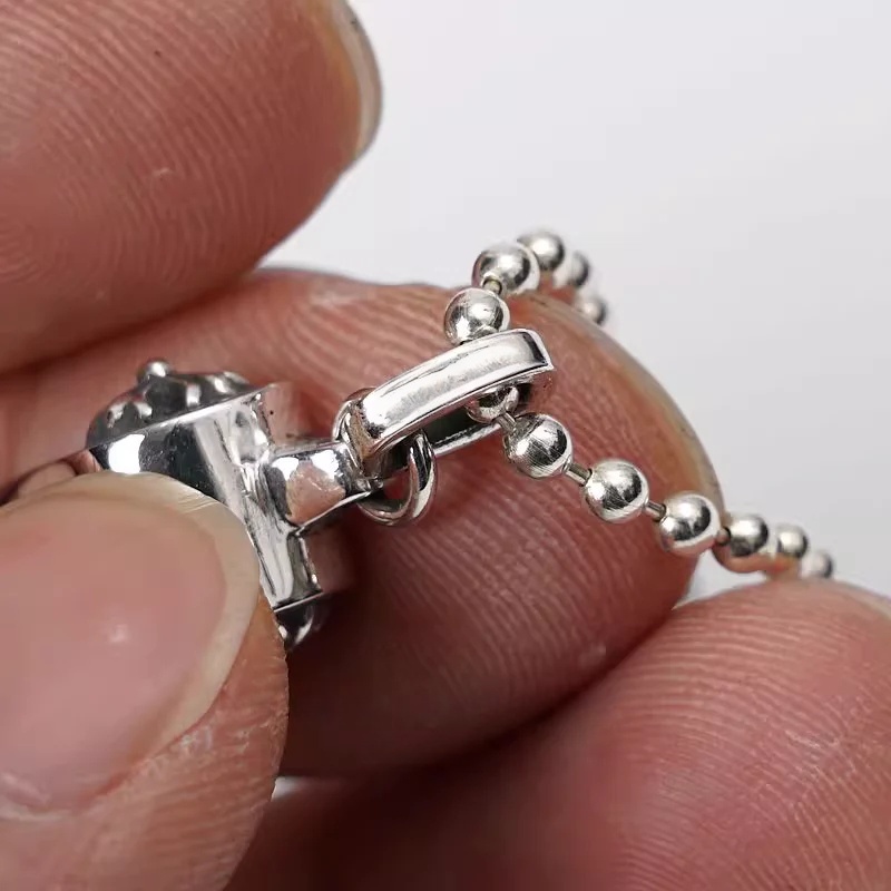 Chrome Hearts Cross Ring - Gothic 925 Sterling Silver Jewelry | David Studio