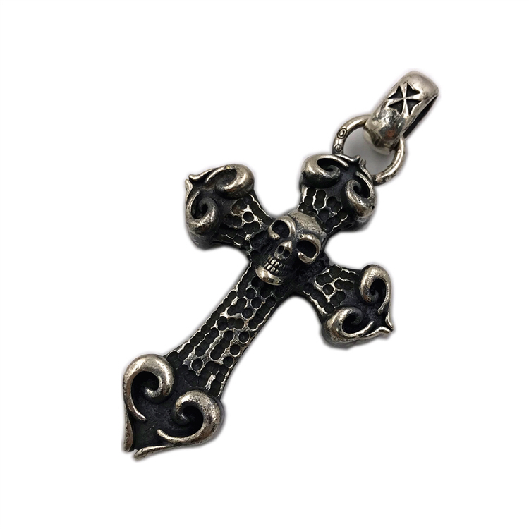 Chrome Hearts Cross Ring - Gothic 925 Sterling Silver Jewelry | David Studio