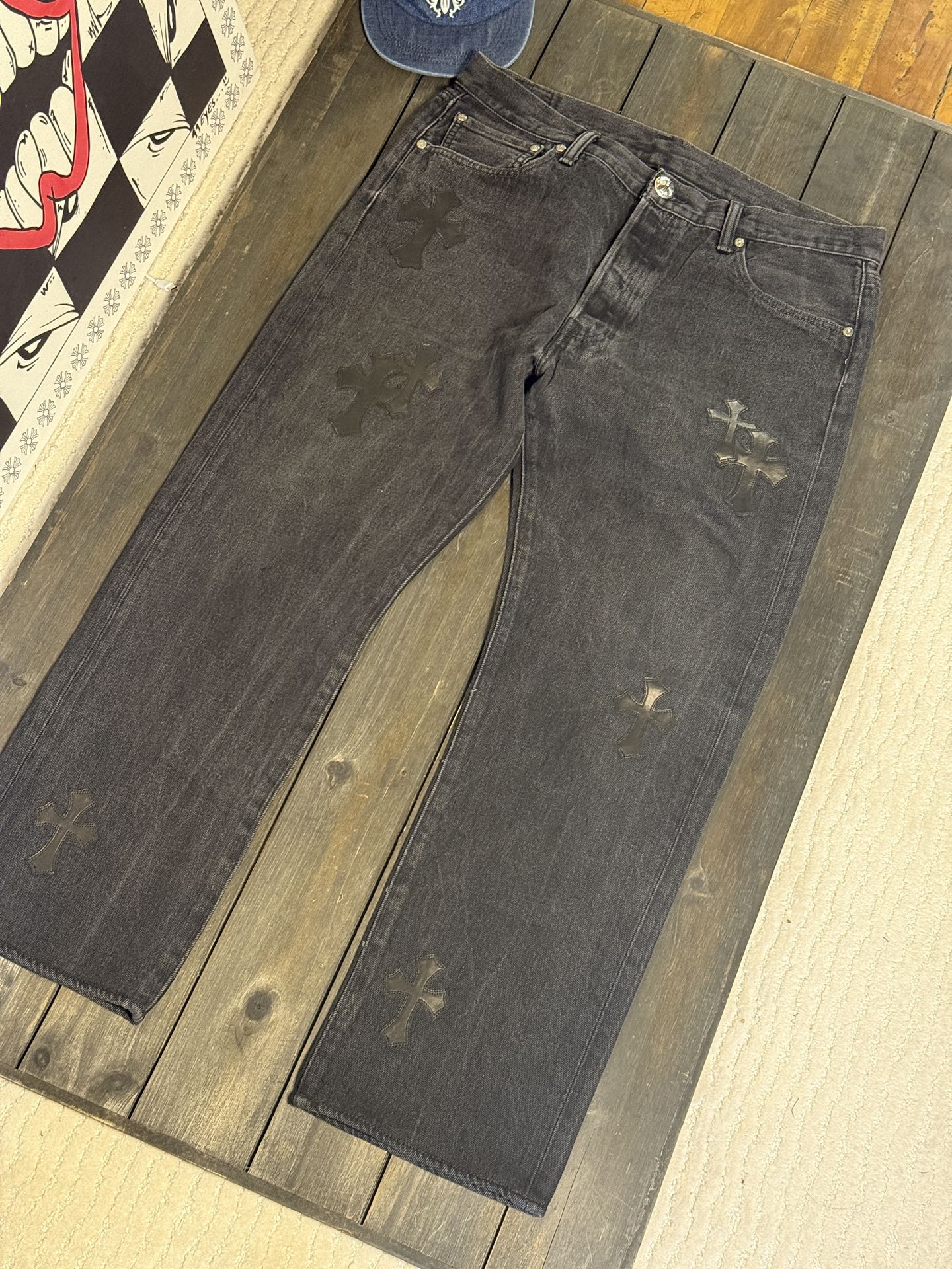 Chrome Hearts Cross Ring - Gothic 925 Sterling Silver Jewelry | David Studio