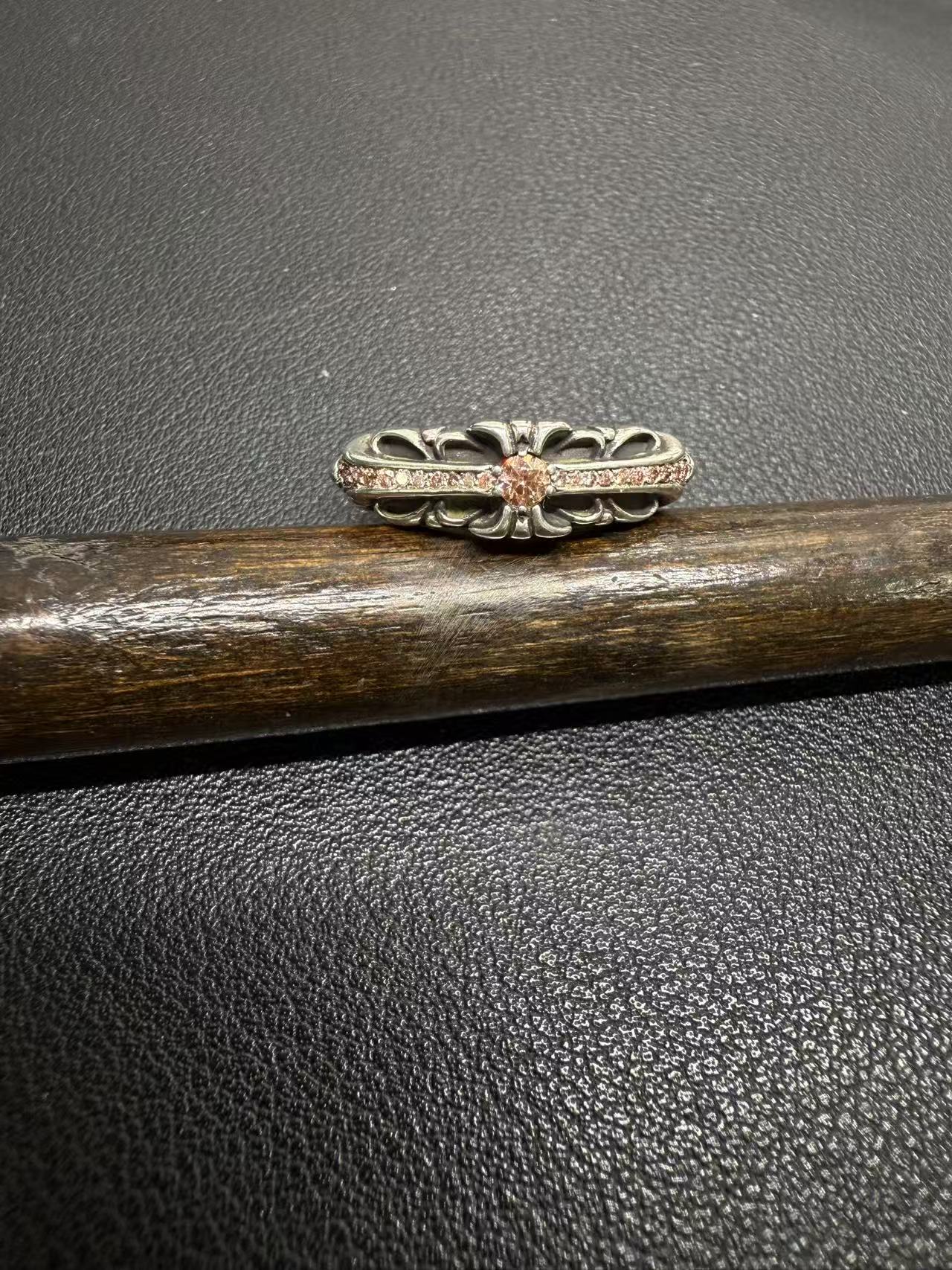 Chrome Hearts Cross Ring - Gothic 925 Sterling Silver Jewelry | David Studio