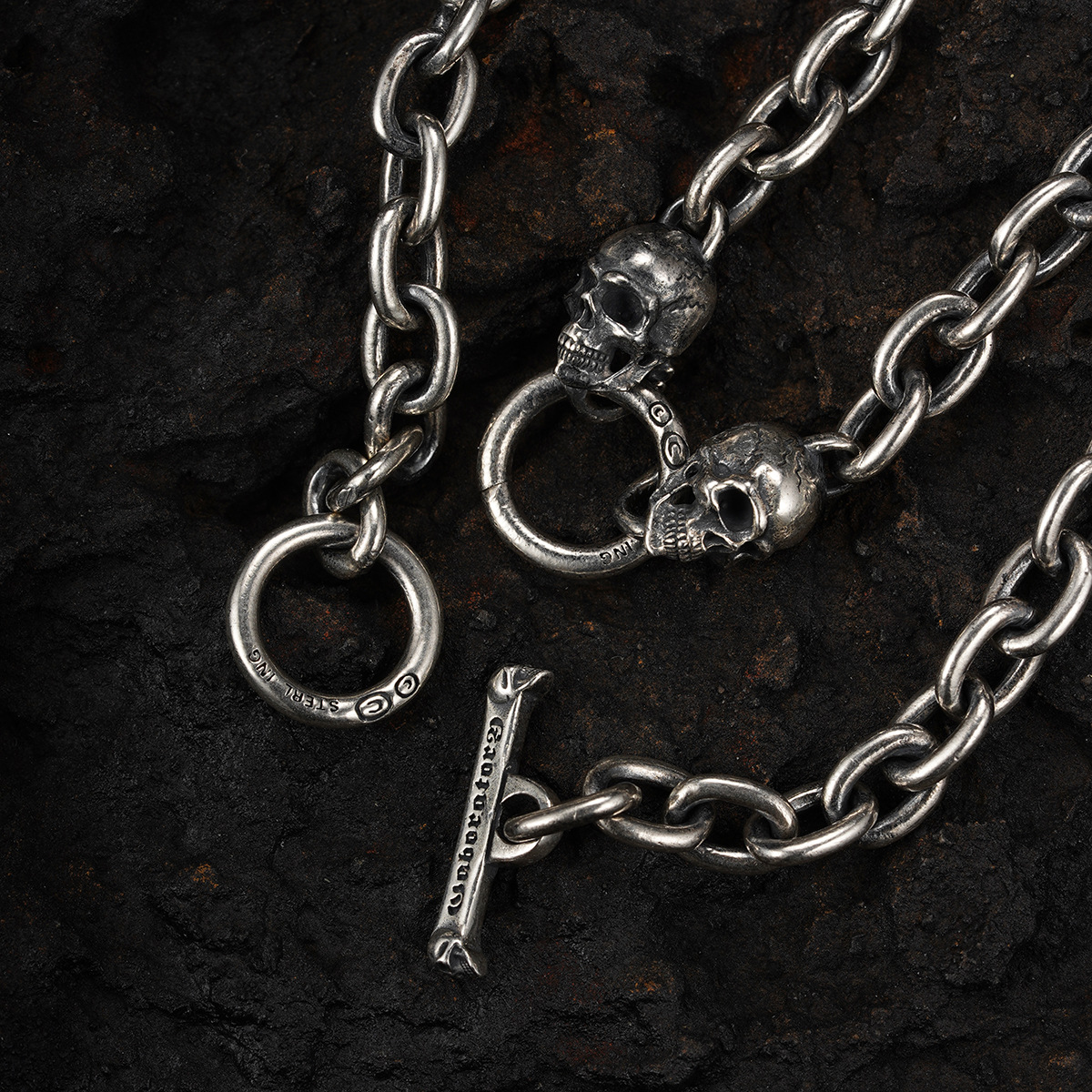 Chrome Hearts Cross Ring - Gothic 925 Sterling Silver Jewelry | David Studio