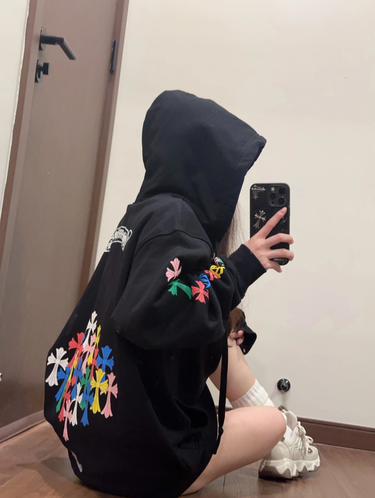 Chrome Hearts Cross Ring - Gothic 925 Sterling Silver Jewelry | David Studio