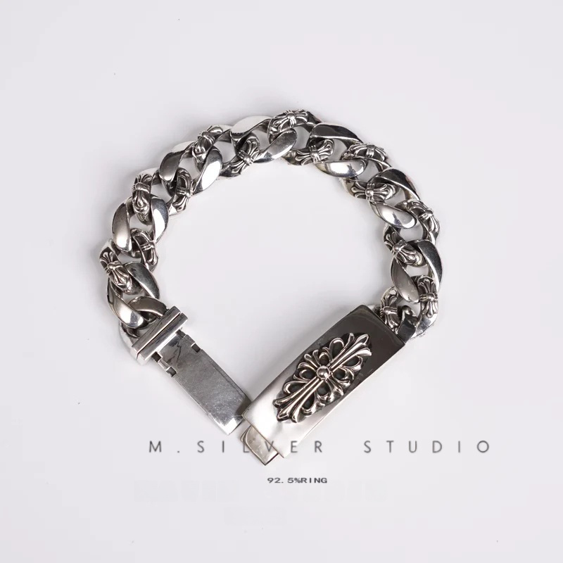 Chrome Hearts Cross Ring - Gothic 925 Sterling Silver Jewelry | David Studio