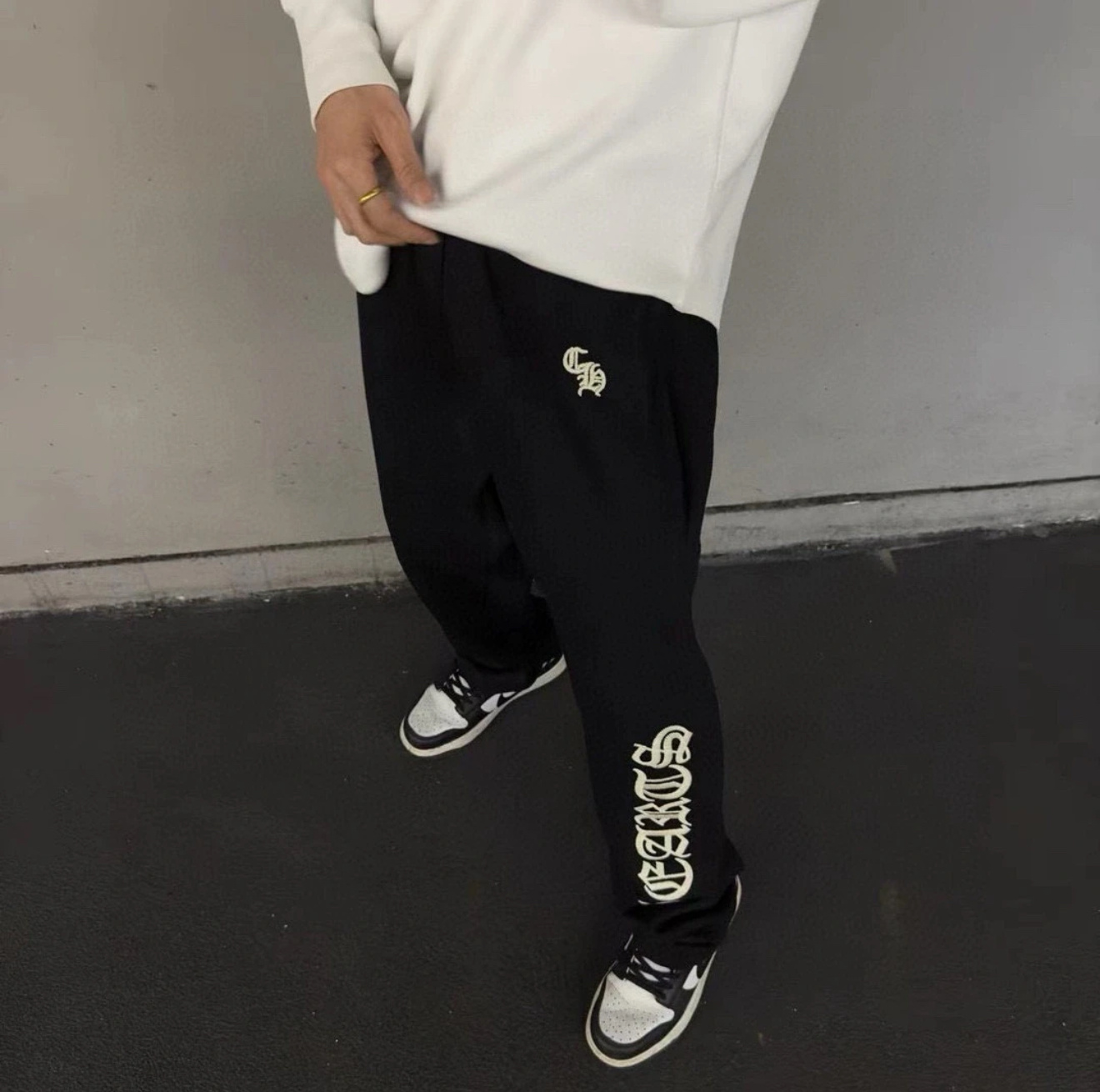 Chrome Hearts Cross Ring - Gothic 925 Sterling Silver Jewelry | David Studio