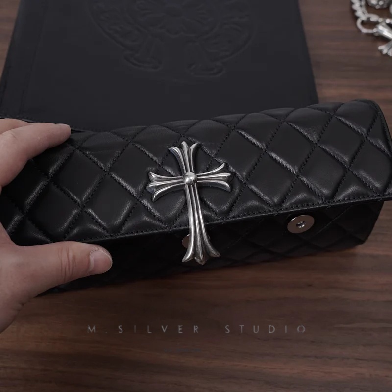 Chrome Hearts Cross Ring - Gothic 925 Sterling Silver Jewelry | David Studio