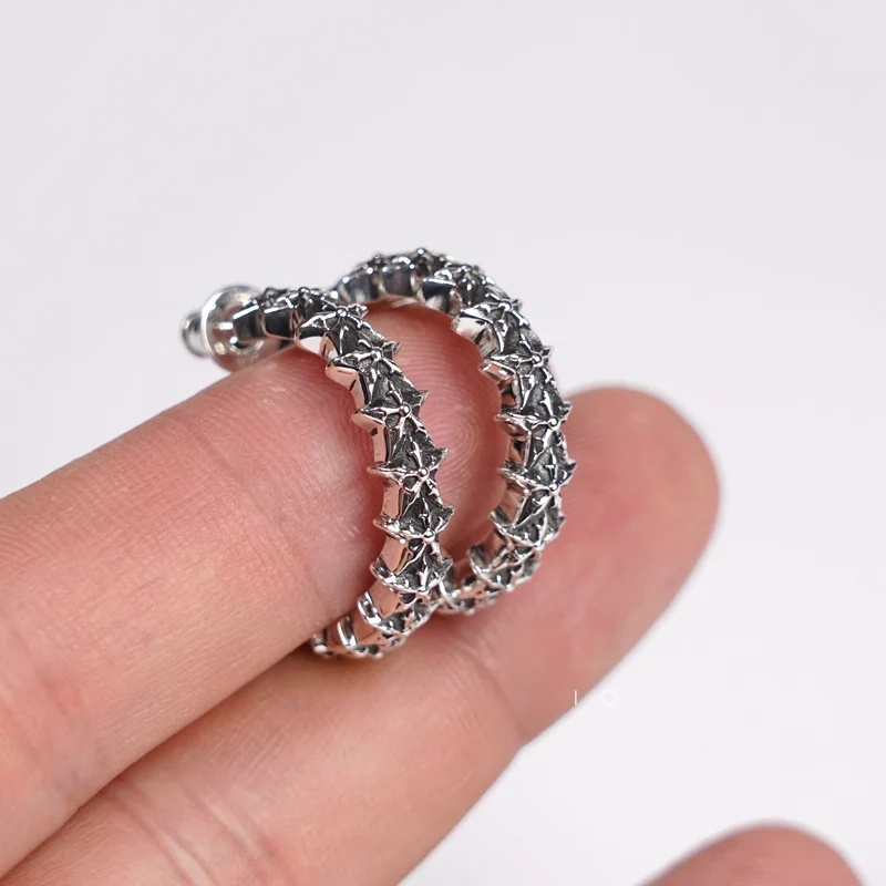 Chrome Hearts Cross Ring - Gothic 925 Sterling Silver Jewelry | David Studio