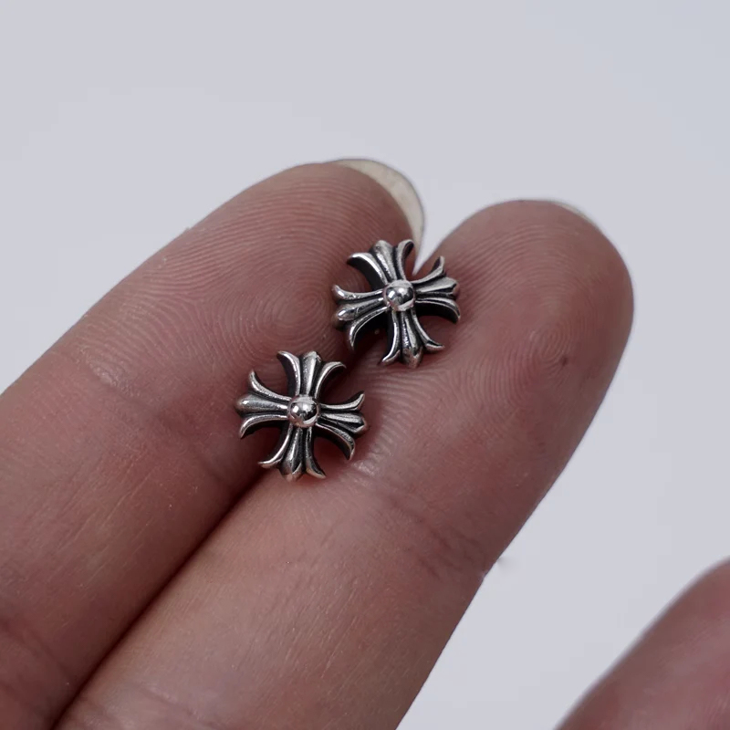 Chrome Hearts Cross Ring - Gothic 925 Sterling Silver Jewelry | David Studio