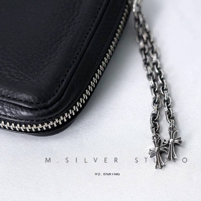 Chrome Hearts Cross Ring - Gothic 925 Sterling Silver Jewelry | David Studio