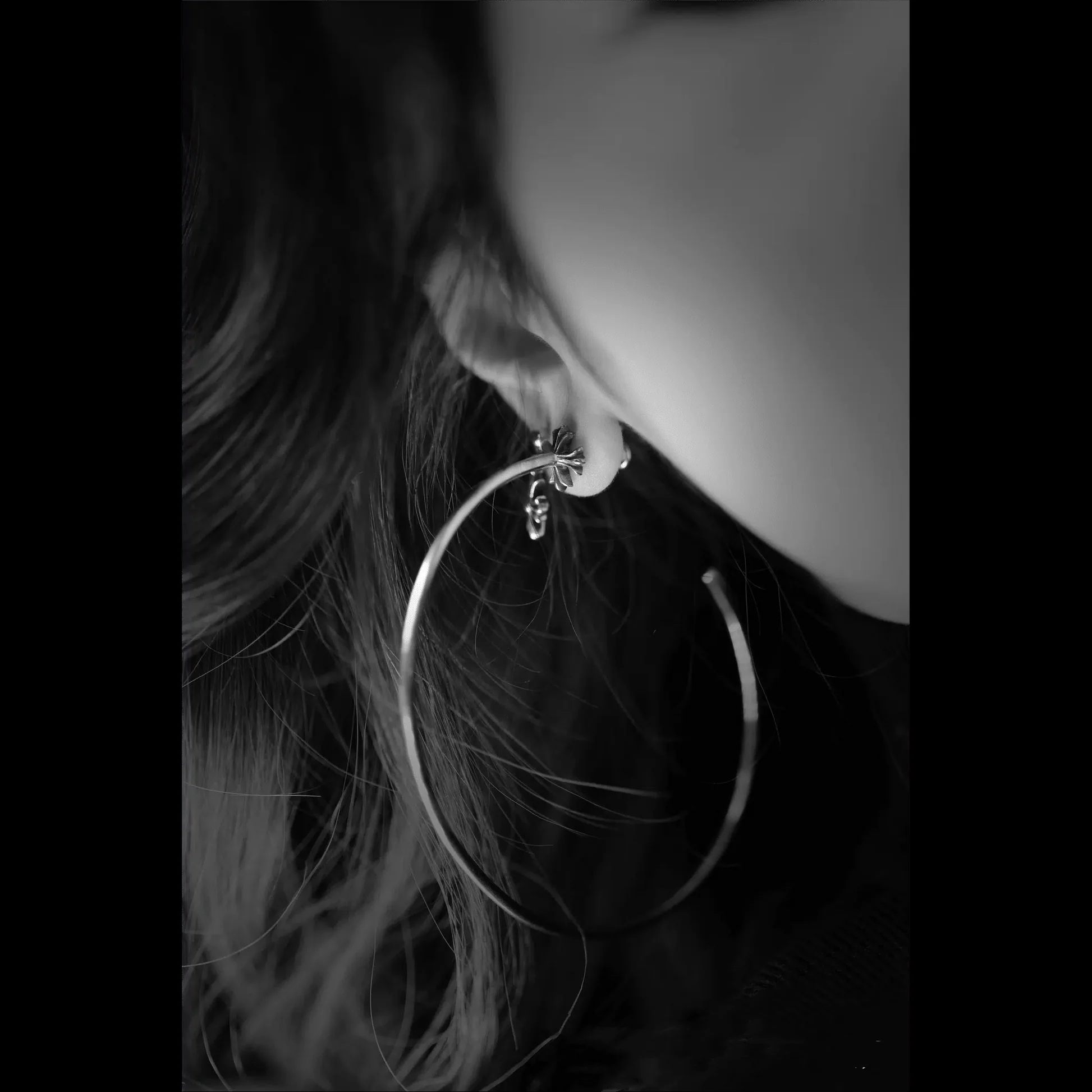 Chrome Hearts Cross Ring - Gothic 925 Sterling Silver Jewelry | David Studio