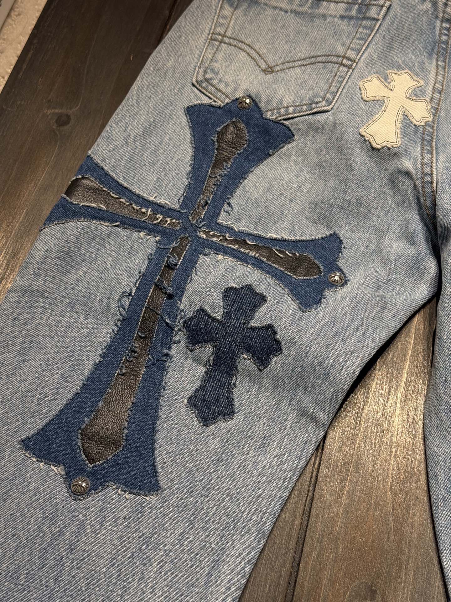 Chrome Hearts Cross Ring - Gothic 925 Sterling Silver Jewelry | David Studio