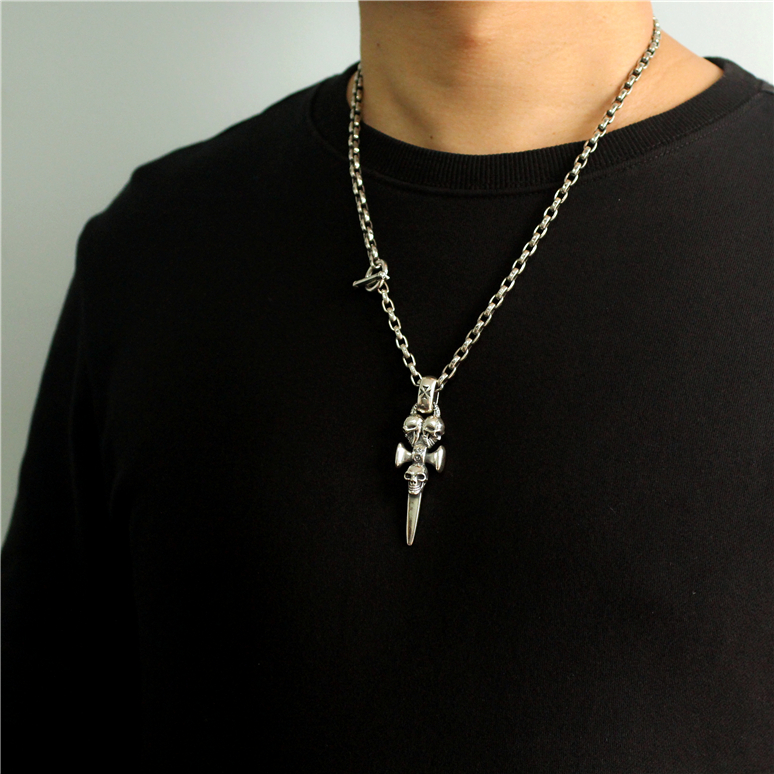 Chrome Hearts Cross Ring - Gothic 925 Sterling Silver Jewelry | David Studio